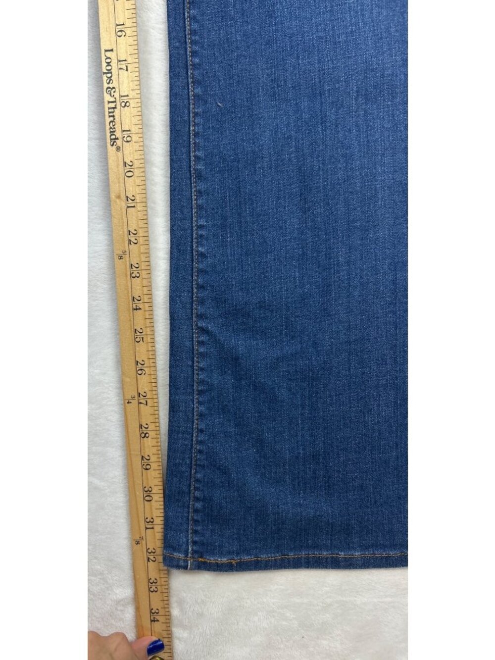 Levi's Demi Curve Bootcut Jeans Women's 10/30 Medium Wash Stretch Denim Y2K - Picture 5 of 12